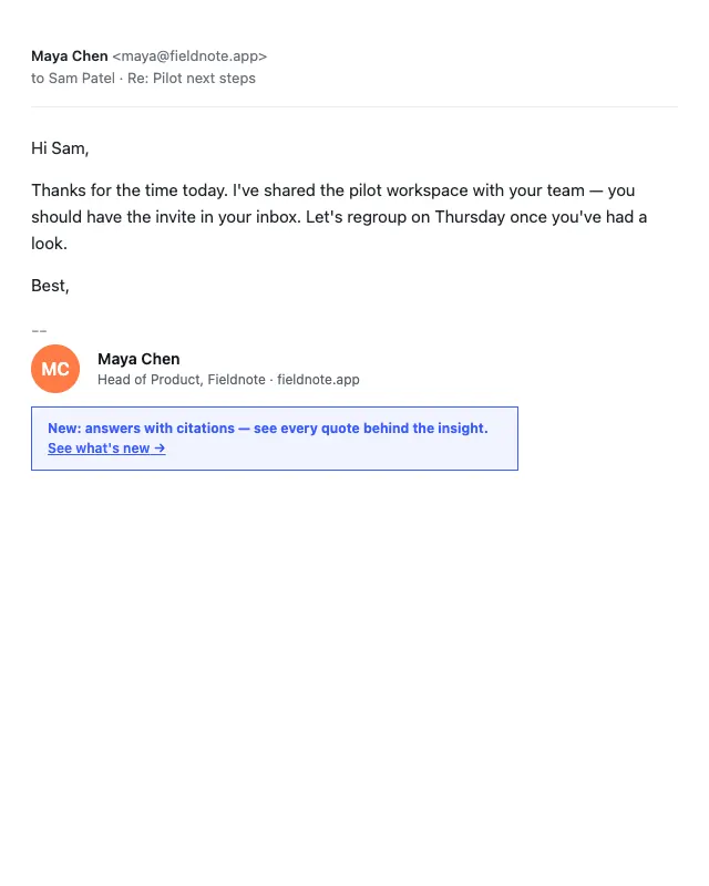 With banner email template preview